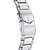 Maillon de bracelet de montre en acier inoxydable avec fermoir visible et gravure FESTINA