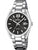 Herrenarmbanduhr Festina mit schwarzem Zifferblatt, Edelstahlband und Mineralglas