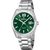 Festina Herrenarmbanduhr mit grünem Zifferblatt, Edelstahlband und Quarz, Datumsanzeige
