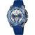 Festina Herren-Chronograph mit blauem Zifferblatt und Silikonarmband, Edelstahlgehäuse
