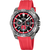 Festina Chrono Bike Herren-Chronograph mit rotem Silikonarmband und schwarzem Ziffernblatt