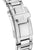 Montre bracelet en acier inoxydable avec fermoir et détails de lunette marqués