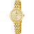 Damenuhr von Festina mit goldfarbenem Edelstahlarmband, rundem Zifferblatt, Quarzwerk