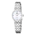 Festina Damenarmbanduhr mit silbernem Metallarmband, rundem Perlmuttzifferblatt, Quarz