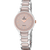 Damen-Armbanduhr Festina mit roségoldfarbenem Keramikzifferblatt und Keramikarmband