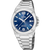 Festina Herrenuhr mit blauem Zifferblatt, Datumsanzeige und Edelstahlarmband