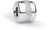 Charm en acier inoxydable avec manchon argenté scintillant et ouverture cylindrique