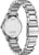 Montre pour femme avec bracelet en acier inoxydable, fond gravé et vissé