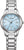 Montre Citizen pour femme avec bracelet en acier inoxydable, cadran bleu et affichage de la date