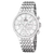 Festina Chronograph Herrenarmbanduhr mit silbernem Metallarmband und Zifferblatt