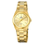 Festina Damenuhr mit goldenem Metallarmband und beigem Zifferblatt