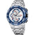 Festina Chronographe pour homme avec cadran bleu et bracelet en acier inoxydable