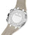 Fond de boîtier Festina avec gravure, aspect acier inoxydable, sur bracelet en silicone beige avec boucle