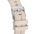 Bracelet Festina en silicone beige avec boucle ardillon en métal