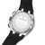 Montre homme avec fond de boîtier argenté et bracelet sport noir, inscription Festina.