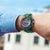 Montre Festina Chrono Bike pour homme au poignet avec bracelet vert