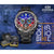 Herrenarmbanduhr Festina Chrono Bike mit mehrfarbigem Zifferblatt und schwarzem Metallarmband