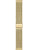 Herrenarmbanduhr-Armbandglied mit goldfarbenem Verschluss
