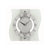 Wanduhr mit silbernem Ziffernring, römischen Aufsatz-Zahlen und Zeigern
