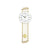 Messing-Wanduhr mit rundem Zifferblatt und Pendel