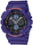Montre Casio G-Shock pour homme avec bracelet rond en plastique bleu et cadran numérique-analogique