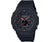Montre Casio G-Shock pour homme GA-2100-1A4ER, boîtier octogonal foncé, détails orange