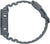 Casio G-Shock montre homme, bracelet en résine grise avec boucle ardillon et boutons-poussoirs