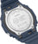 Fond de la montre Casio G-Shock pour homme avec fond argenté et vis sur le boîtier