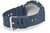 Bracelet de montre Casio G-Shock pour homme avec bracelet en silicone bleu foncé et boucle métallique
