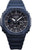 Montre Casio G-Shock pour homme avec boîtier bleu, cadran foncé et bracelet en silicone