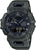 Montre Casio G-Shock pour homme avec bracelet en résine foncée et cadran rond