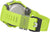 Montre de sport vert néon avec boucle en métal et bracelet en plastique