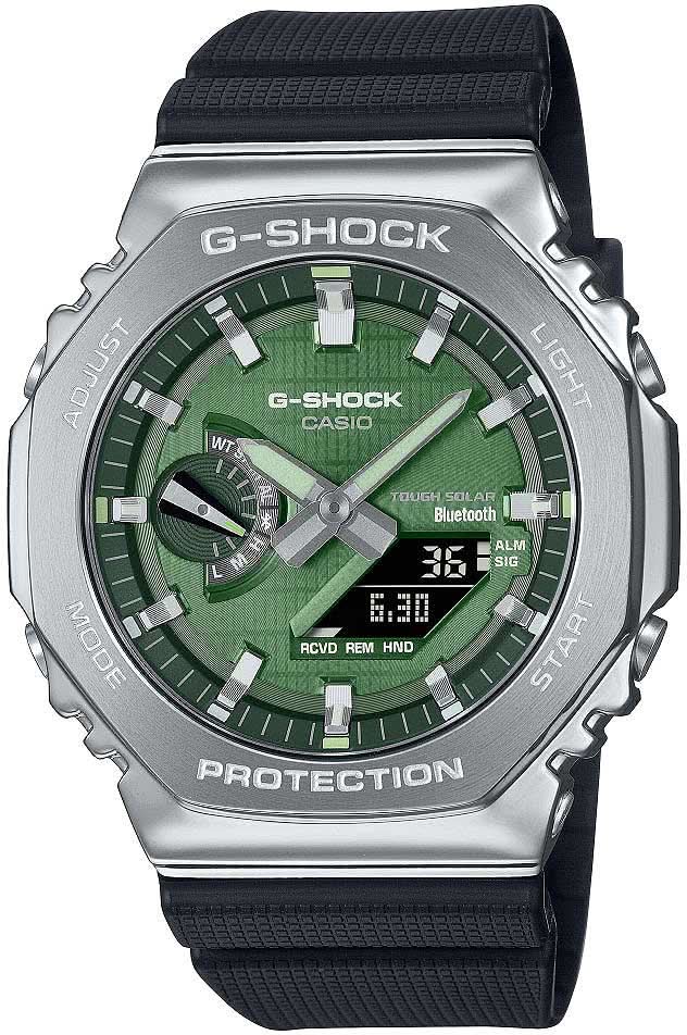 Casio G-Shock GBM-2100A-1A3ER Homme • Tough Solar • Bluetooth