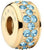 Charme en acier inoxydable serti de pierres - Bering Jewelry Modèle : Glow-4