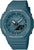 Casio G-SHOCK Montre pour femme avec bracelet bleu et boîtier rond, affichage numérique