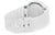 Casio G‑Shock Montre pour femme Vue du bracelet : bracelet en plastique blanc avec boucle ardillon