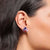 Boucles d'oreilles avec 4 pierres de zircon complexes - Thomas Sabo Modèle : H2275-477-7