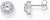 Thomas Sabo Ohrstecker: runder Halo-Stein im Brillantschliff
