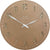 JVD Horloge murale 50x50 cm bois • Mouvement à quartz silencieux • Chiffres arabes