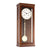 Horloge murale en bois avec cadran rond et long balancier à boule