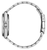 Bracelet de montre pour homme en titane avec maillons en métal, vue de côté
