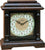 Horloge murale en bois avec façade en verre, chiffres arabes, cadran JVD
