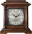 Horloge murale en bois avec façade en verre, chiffres arabes, cadran JVD