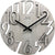Horloge murale JVD 40 cm Ø bois • Mouvement à quartz silencieux • Design moderne