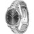 Herrenarmbanduhr BOSS Cheswick mit silbernem Stahlband und schwarzem Zifferblatt, Datumsfenster