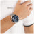 Herrenarmbanduhr BOSS Sealiner mit blauem Chronograph-Zifferblatt und Edelstahlarmband