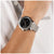 BOSS Stratus Chronograph-Armbanduhr mit schwarzem Zifferblatt, Edelstahlarmband