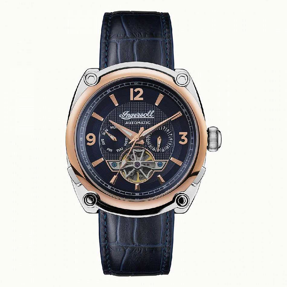 Ingersoll The Michigan I01101B Montre Homme • Automatique • Rétro
