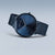 Montre Bering Ultra-Slim avec cadran bleu et bracelet milanais bleu, profil fin