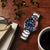 Herrenuhr mit blauem Zifferblatt, Pepsi-Lünette und breitem Edelstahlarmband